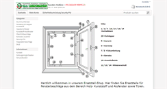 Desktop Screenshot of fensterbeschlagersatzteil.de